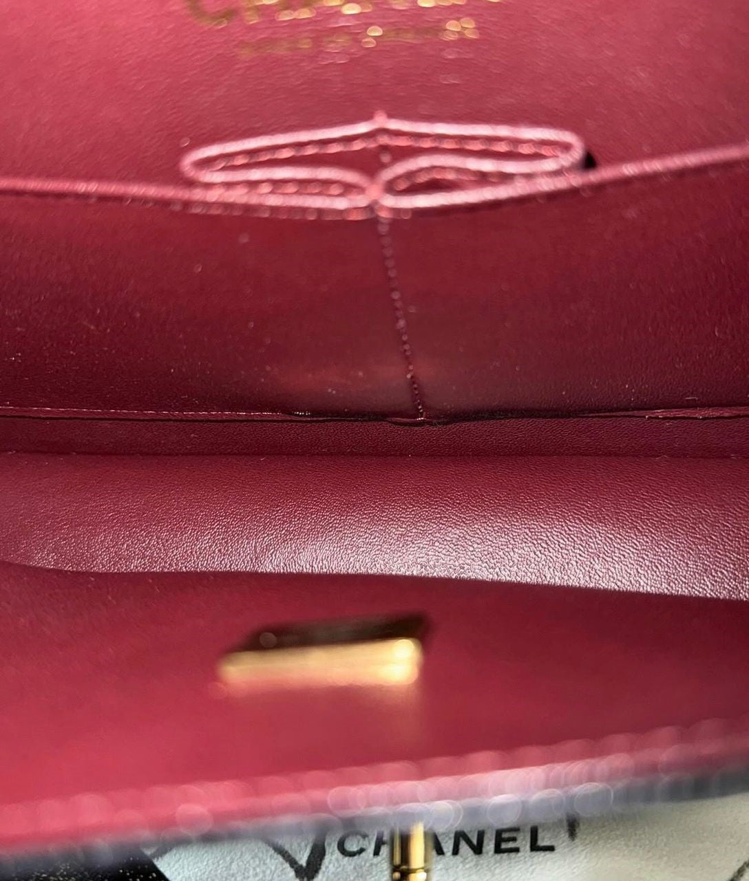 Chanel Medium Classic Flap Black (Mint, Full Set)