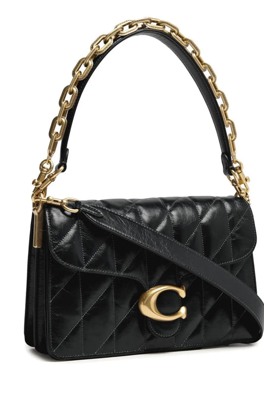 Chain Tabby Shoulder Bag With Quilting Shoptheana