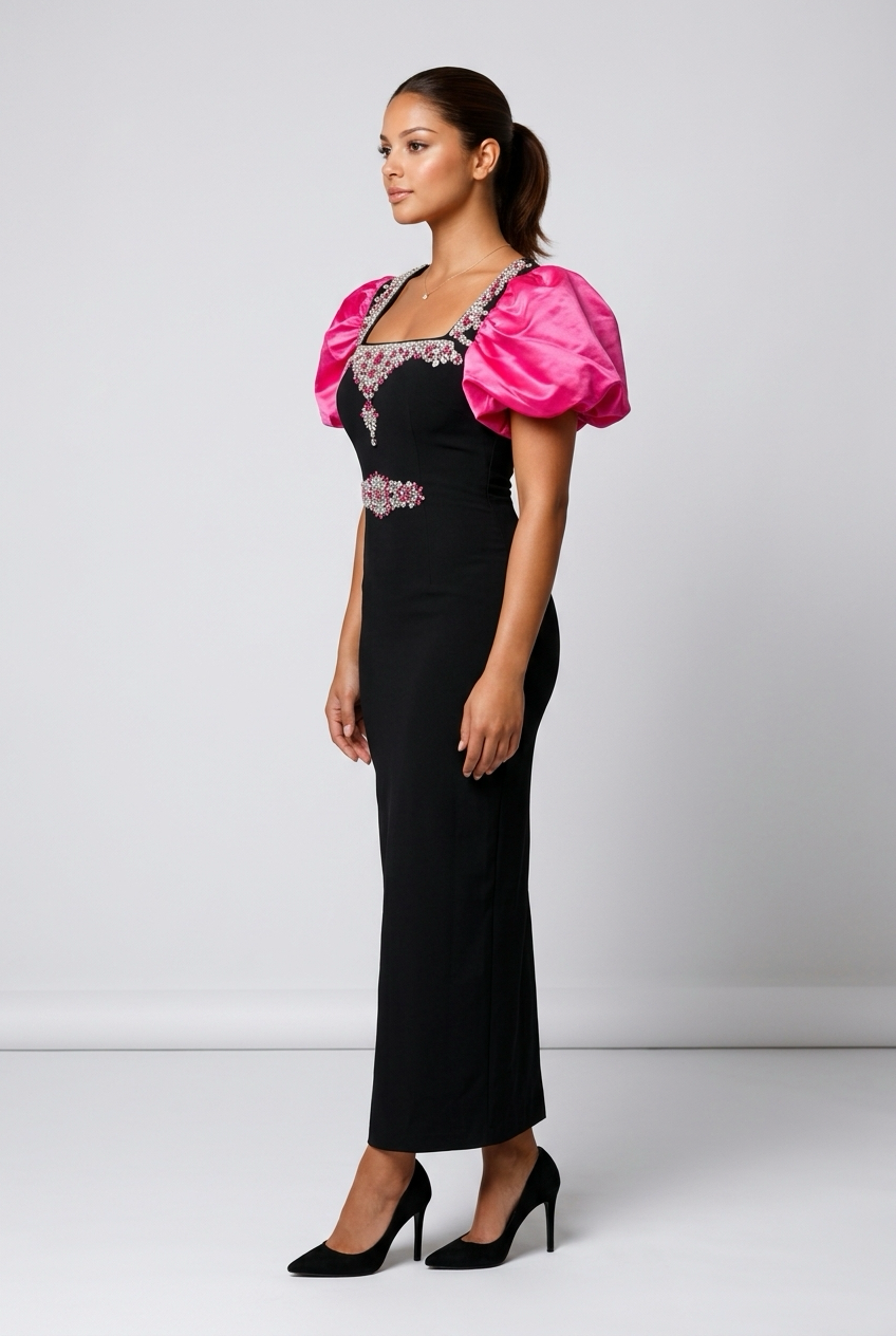 Valeria Embellished Maxi Dress