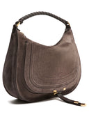 CHLOÉ Suede Marcie Medium Shoulder Bag