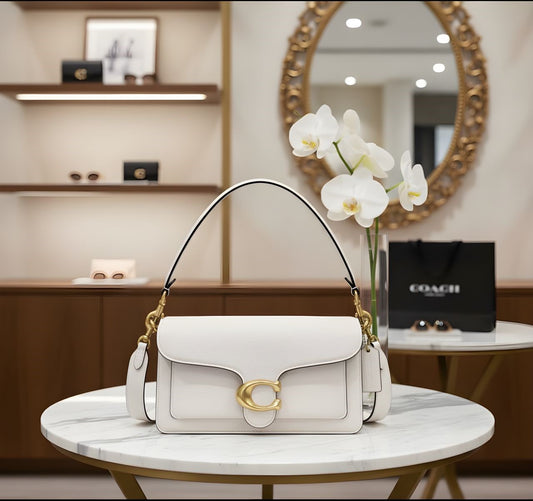 Coach Tabby Shoulder Bag 26 (Chalk)