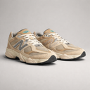 New Balance 9060 Suede & Mesh Sneakers – Beige / Tan