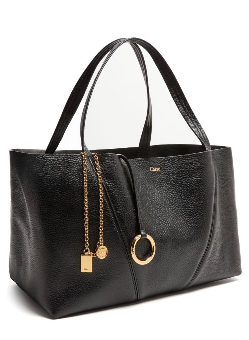CHLOÉ
Calfskin Spin East-West Tote Bag