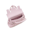 Lara Structured Top Handle Leather Bag