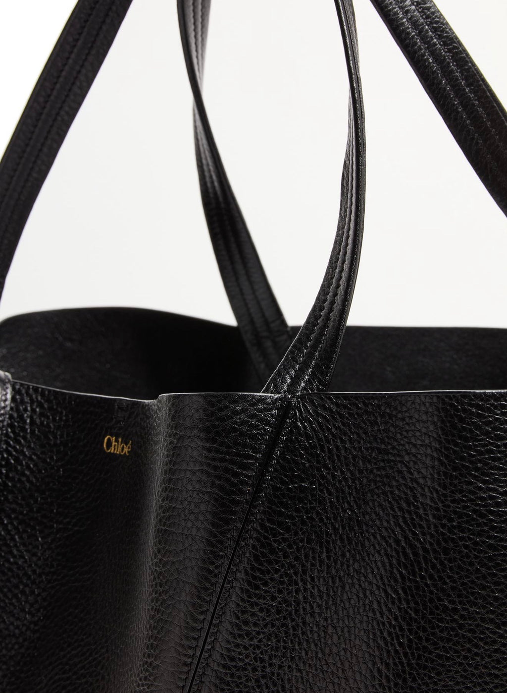 CHLOÉ
Calfskin Spin East-West Tote Bag