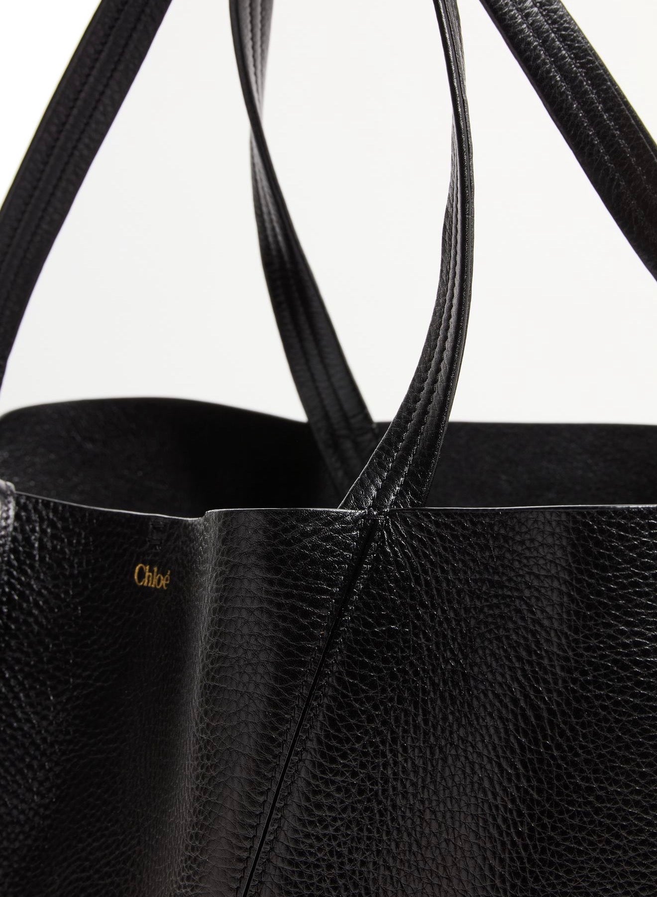 CHLOÉ
Calfskin Spin East-West Tote Bag
