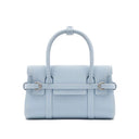 Lara Structured Top Handle Leather Bag