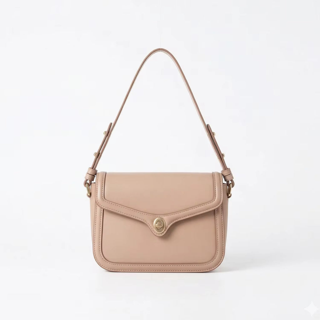 The Elara Bag – Structured Leather Shoulder Bag