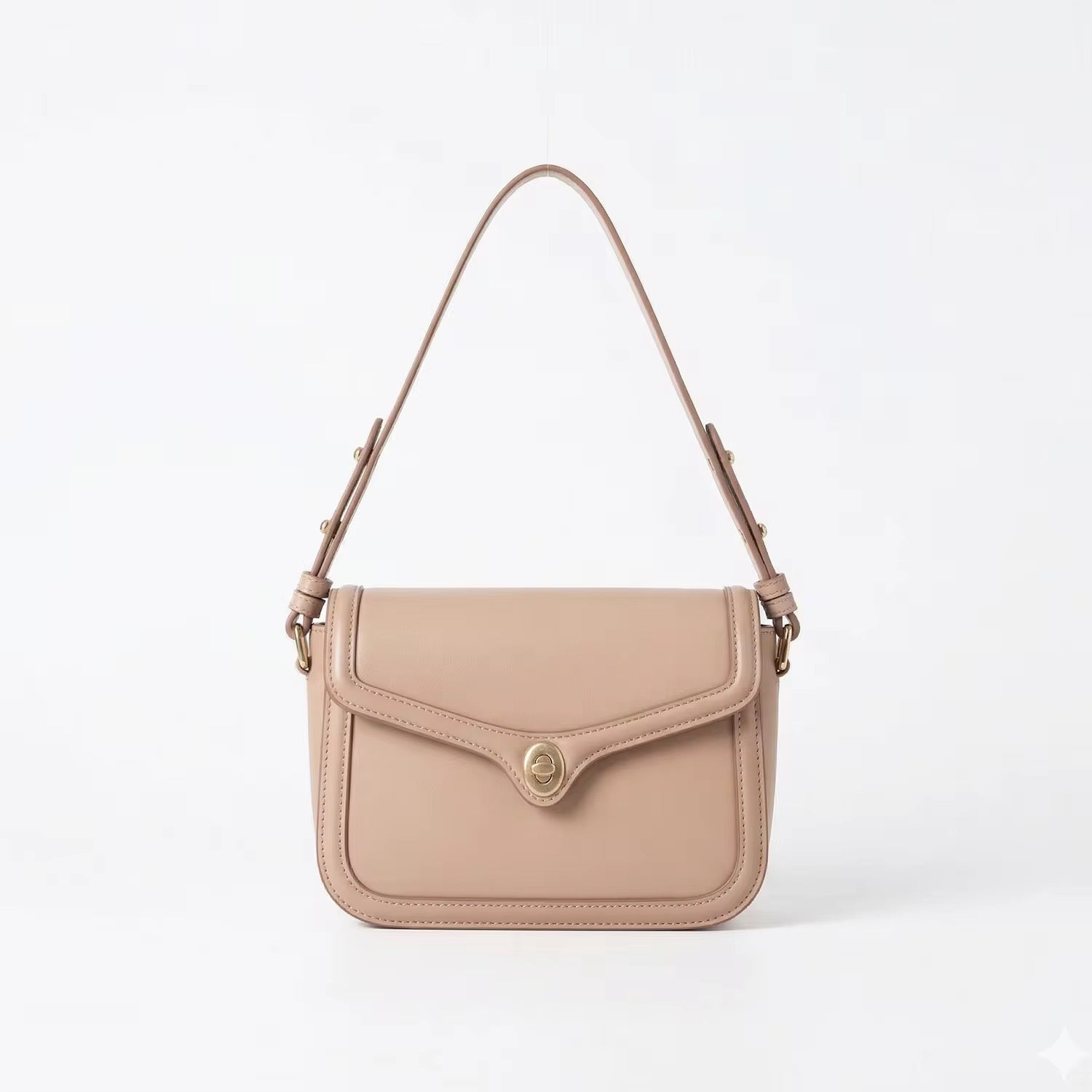 The Elara Bag – Structured Leather Shoulder Bag