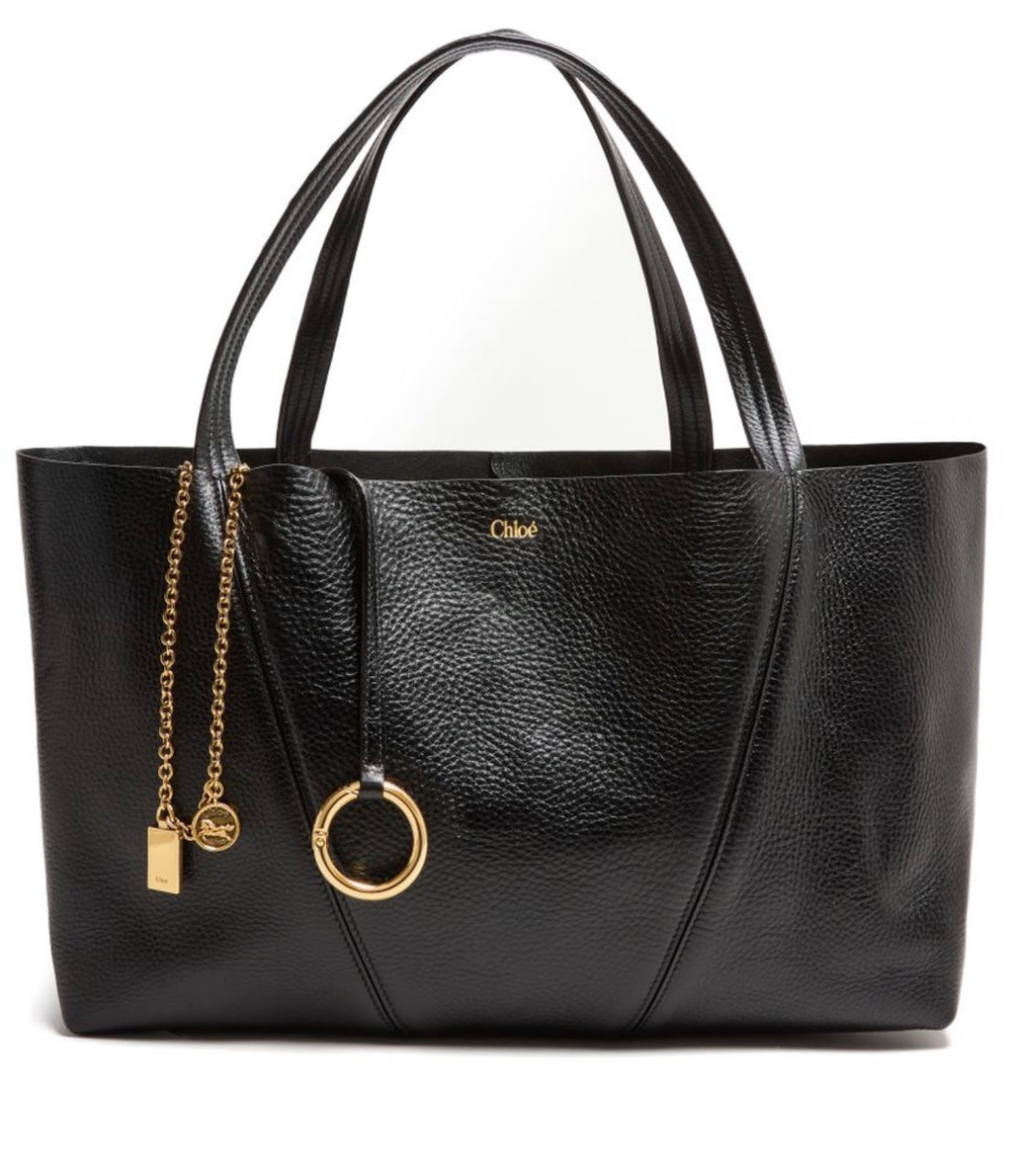 CHLOÉ
Calfskin Spin East-West Tote Bag