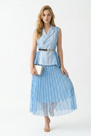 The Celeste Structured Lace Skirt and Blouse Set