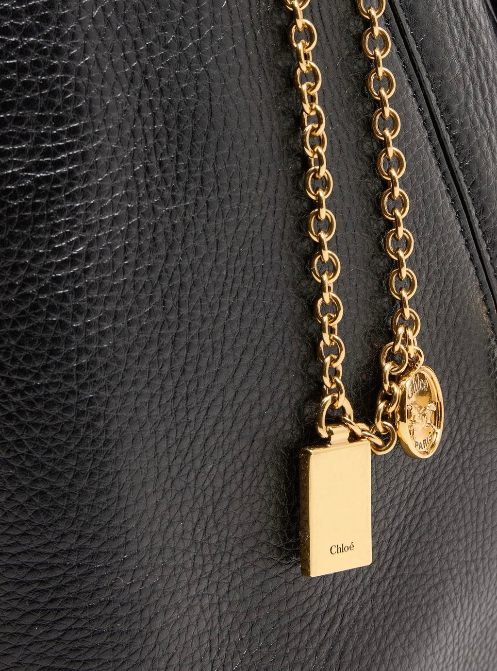 CHLOÉ
Calfskin Spin East-West Tote Bag