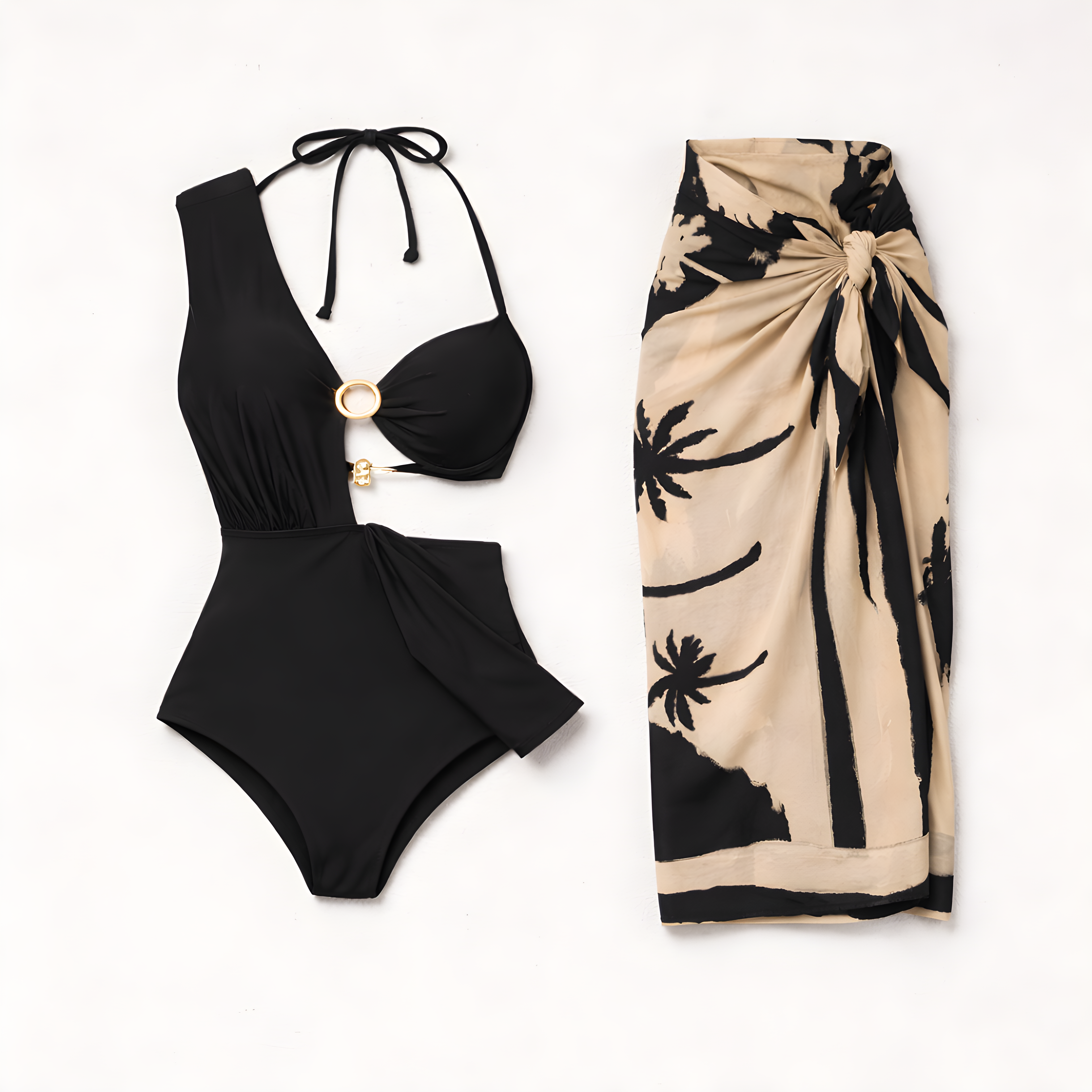 Palm Noir Resort Swim Set