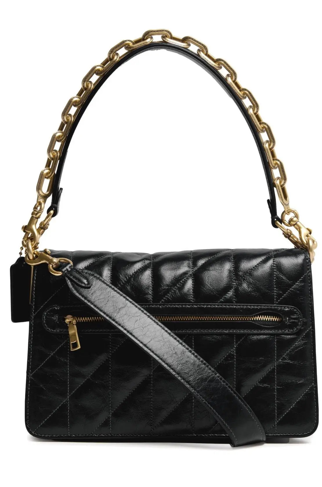 Chain Tabby Shoulder Bag With Quilting Shoptheana