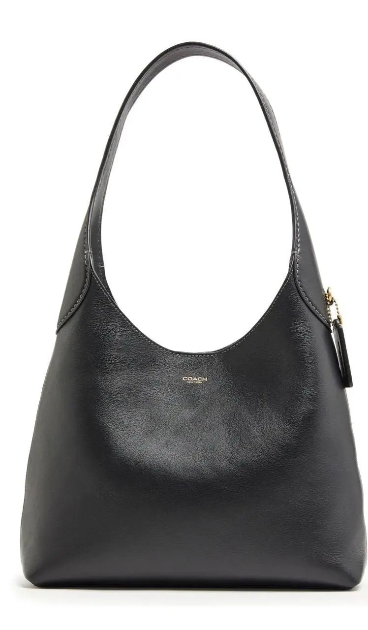 Coach Brooklyn 28 Shoulder Bag Black Shoptheana