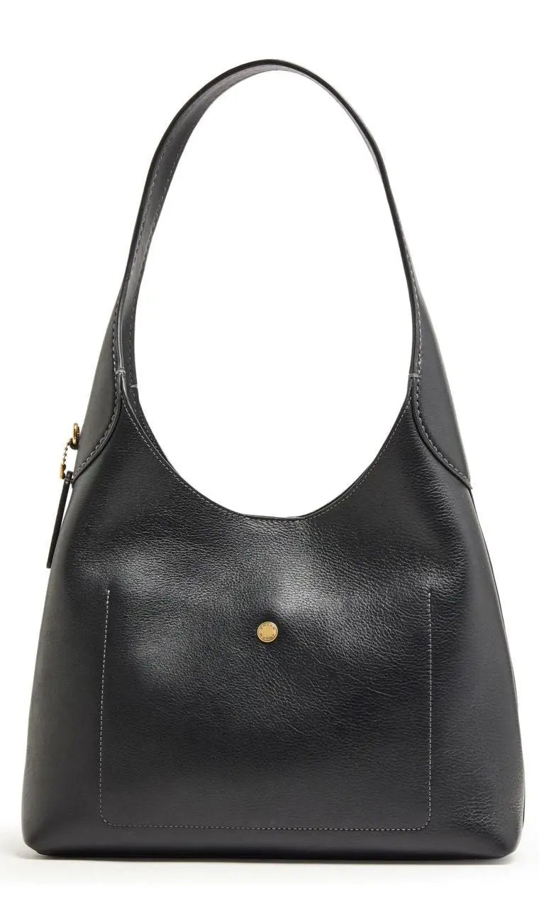 Coach Brooklyn 28 Shoulder Bag Black Shoptheana