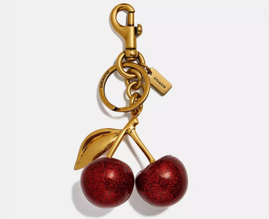 Coach Cherry Bag Charm