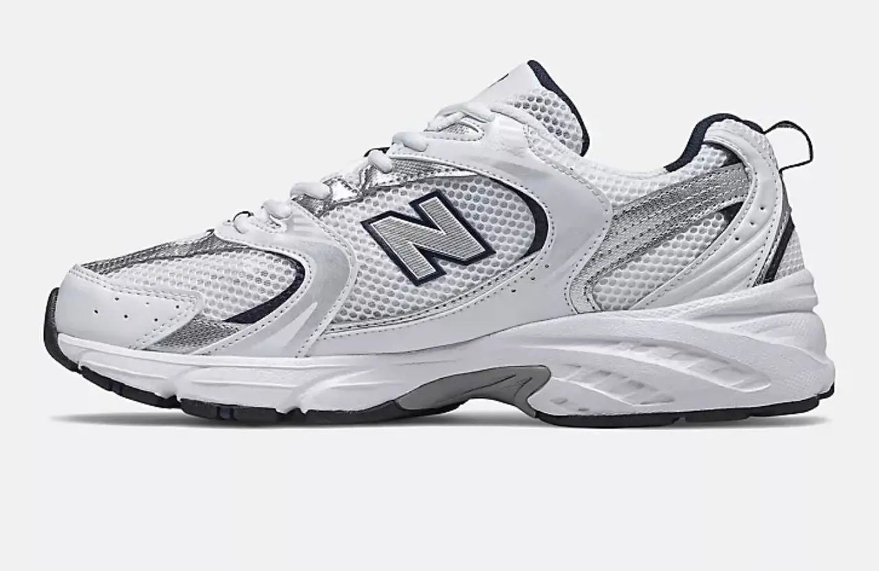 New Balance 530  Silver/ Navy / White Shoptheana