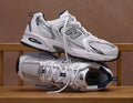 New Balance 530  Silver/ Navy / White Shoptheana